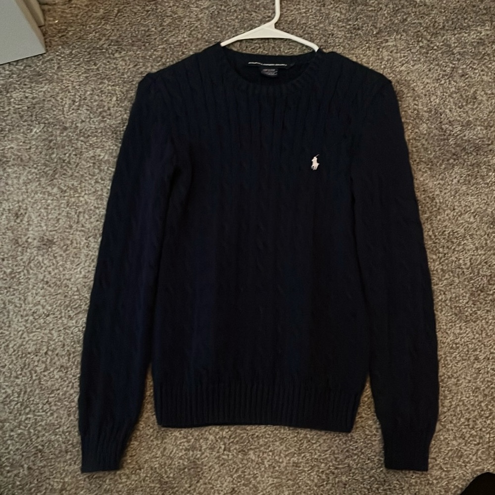Good condition sweater. Dark blue.